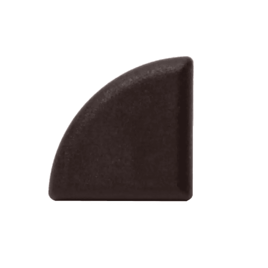 Zaślepka ćwierćwałka WPC Orzech 10szt BDZC03, Salag