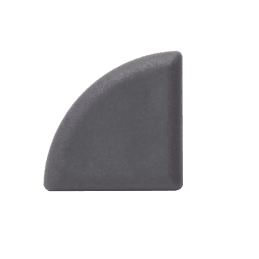 Zaślepka ćwierćwałka WPC Antracyt 10szt BDZC01, Salag