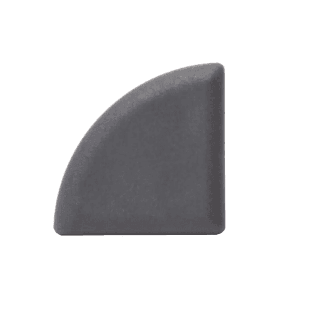 Zaślepka ćwierćwałka WPC Antracyt 10szt BDZC01, Salag