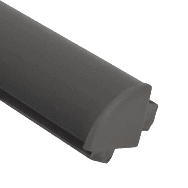 Zaślepka ćwierćwałka WPC Antracyt 10szt BDZC01, Salag