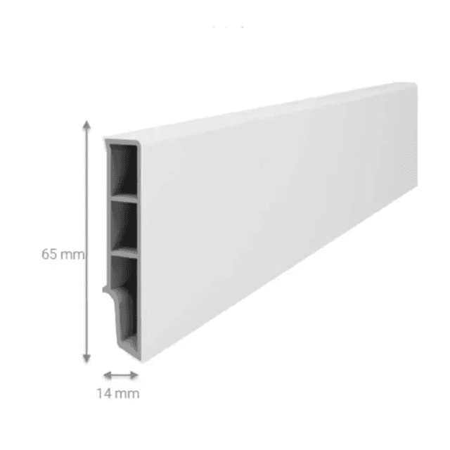 Listwa przypodłogowa Sempla Biała 705A, 3030579, Vilo