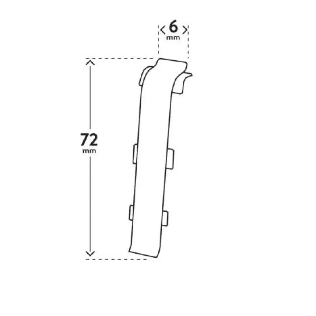 INDO ŁĄCZNIK 12 Dąb Ciemny, 5905167726624, Arbiton