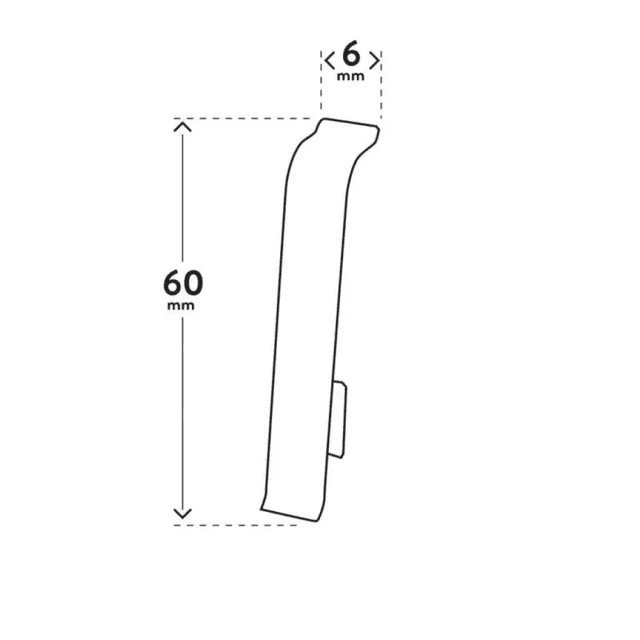 Łącznik VIGO 60 Antracyt, 5905167826188, Arbiton