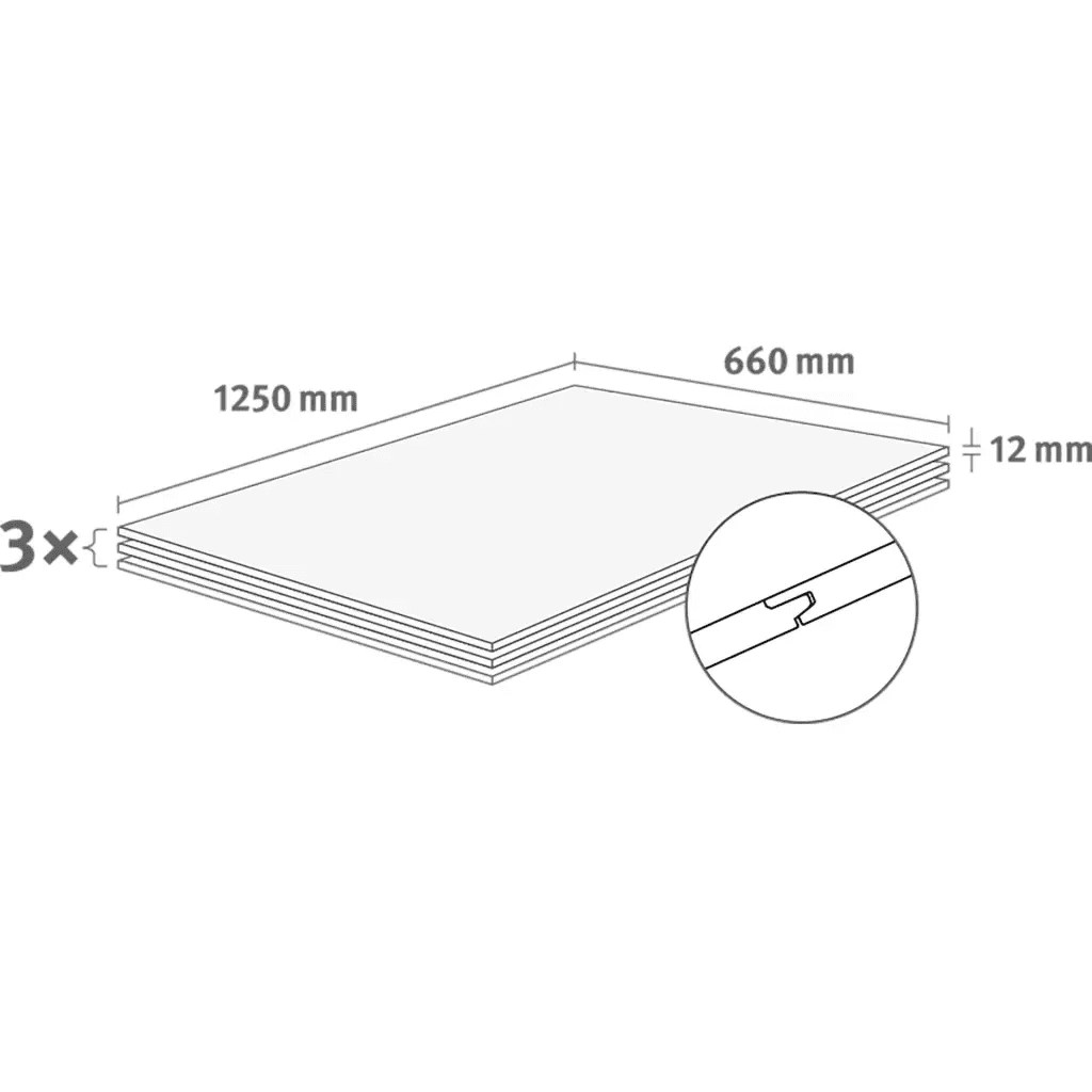 Panele ścienne Namur Spruce Nature DO001, 1629956, Egger