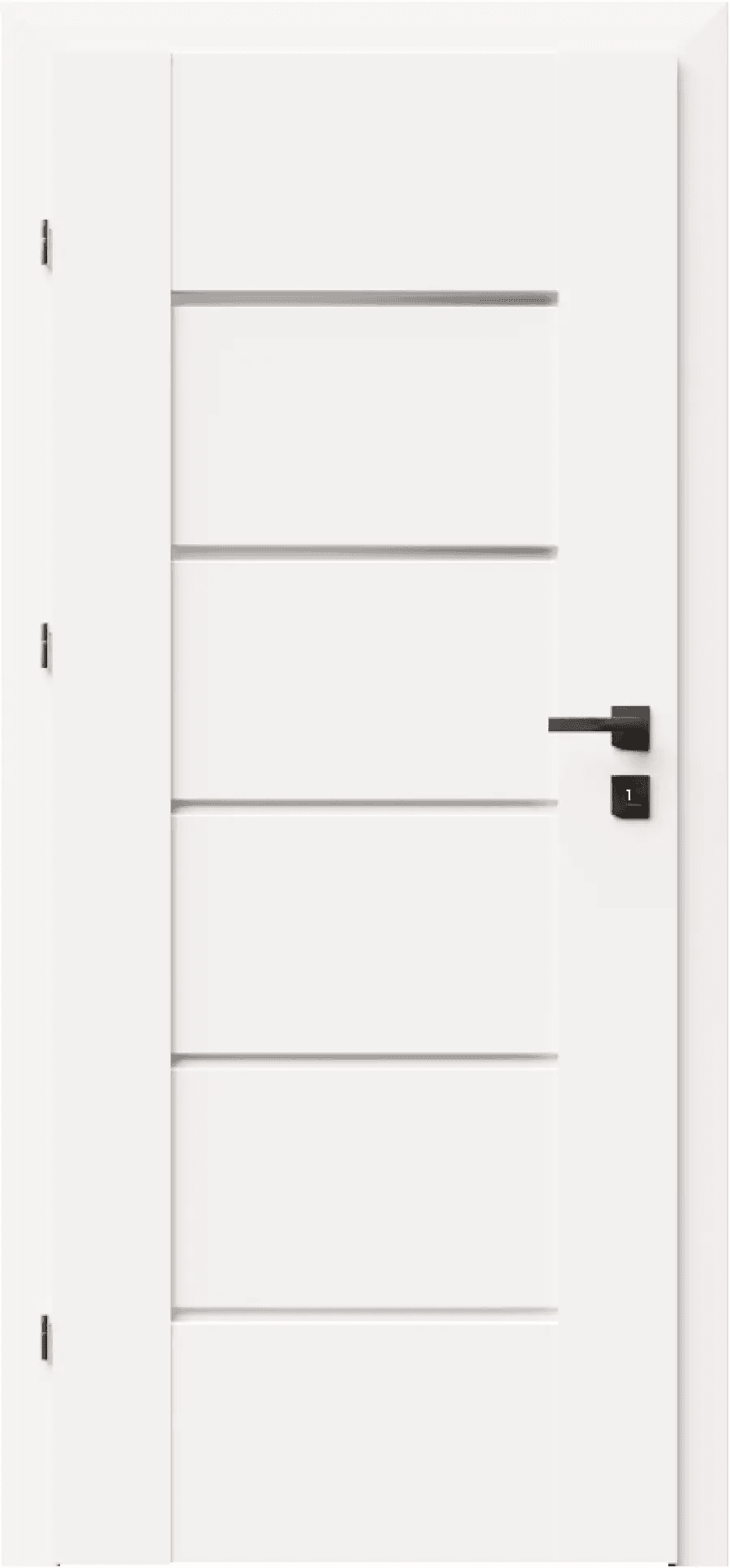 Drzwi DRE Lumio 9 przylgowe lewe/prawe 70,80,90cm