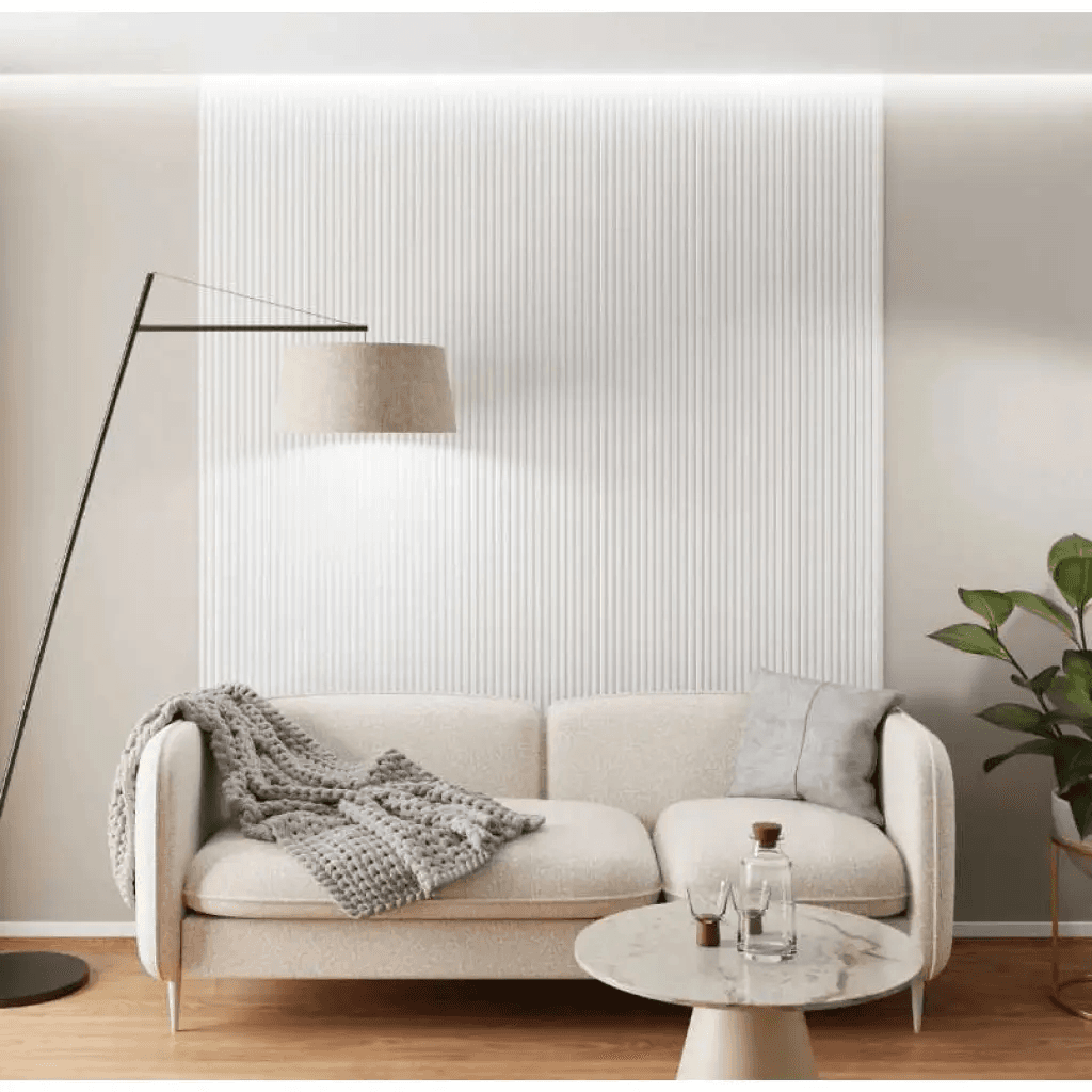 Lamele wodoodporne Białe S, Y00010, Salag