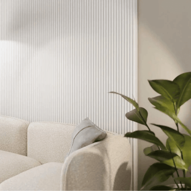 Lamele wodoodporne Białe S, Y00010, Salag