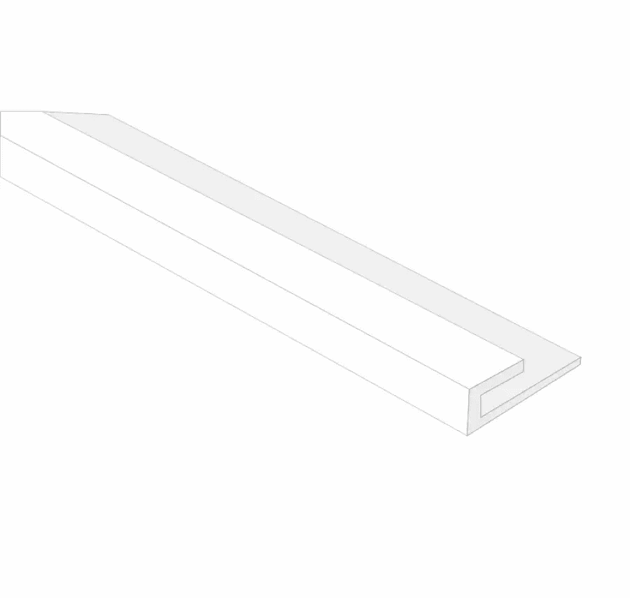 Listwa startowa Bute Lewa Biała S, 120041531, AGT