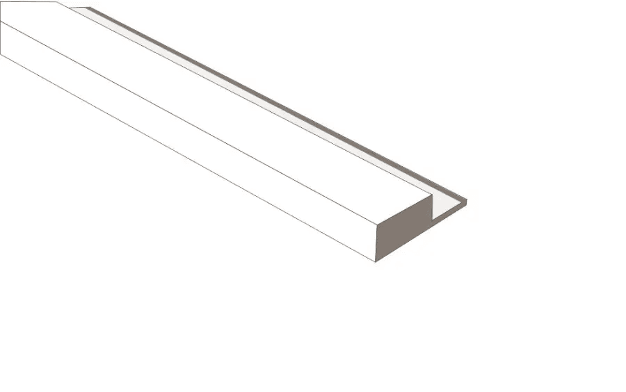 Listwa startowa Biała Lewa M, 120034195, AGT