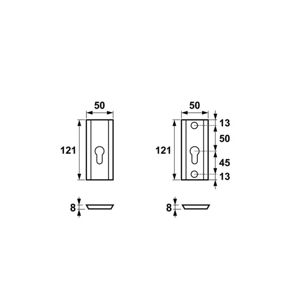 Rozeta Niagara-Haga Inox, AORXRBI00JX/KXXXXB, Axa