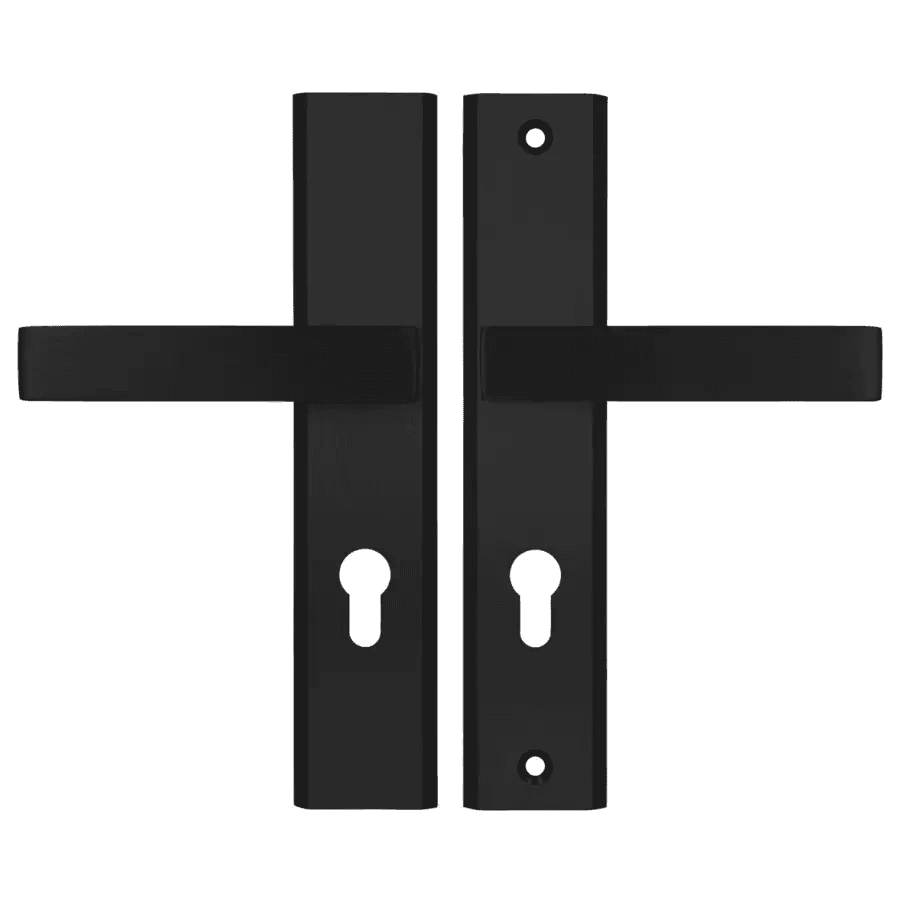 Klamka HAGA++ klamko-klamka PC72 Czarna, 5907505403655, Axa