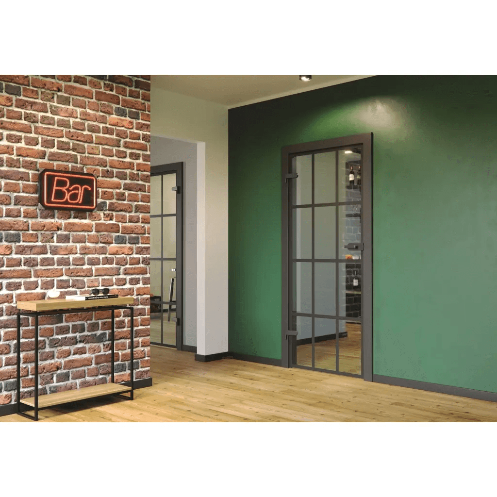 Drzwi Porta GLASS szyba przezroczysta, PORTA