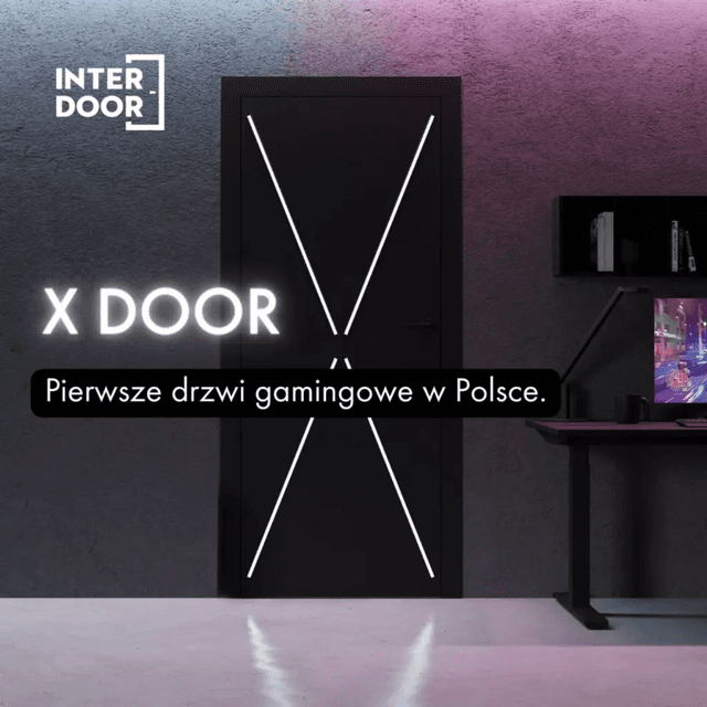 Drzwi gamingowe XDOOR , Interdoor