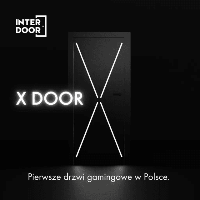 Drzwi gamingowe XDOOR , Interdoor