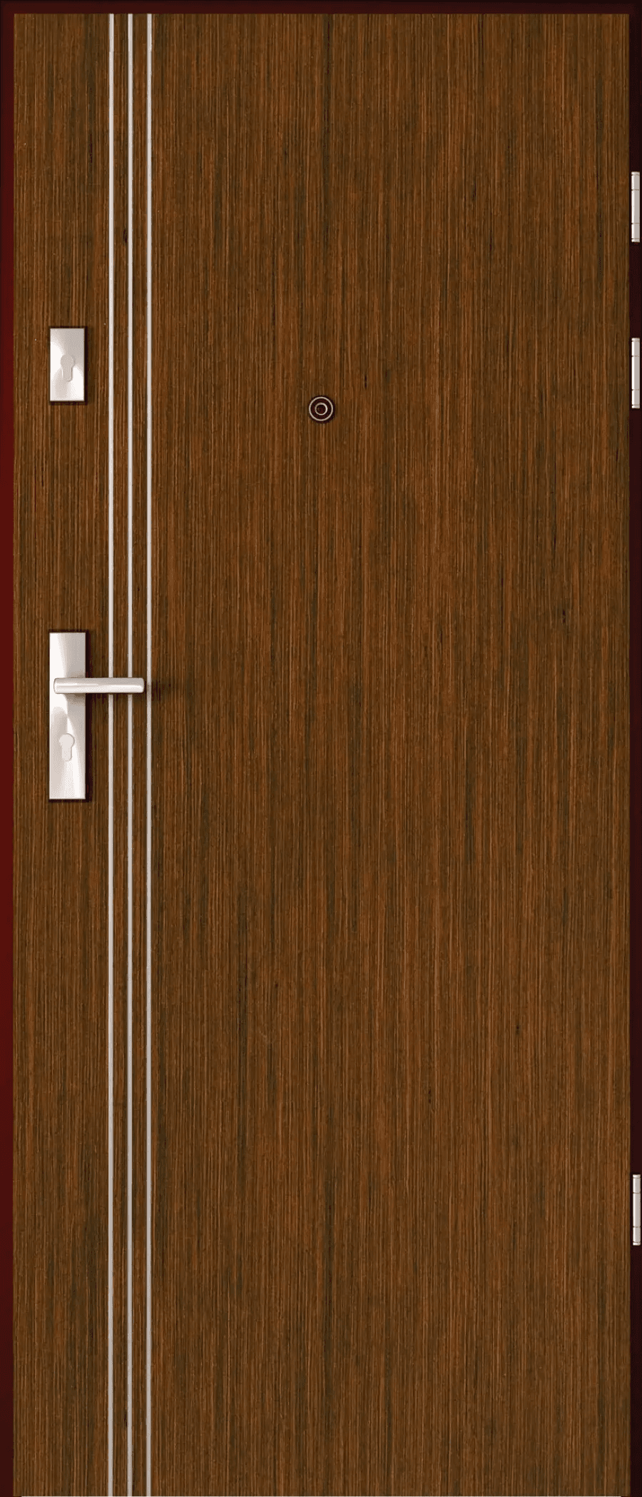 Drzwi Wejściowe AGAT Plus Intarsje 3, PORTA