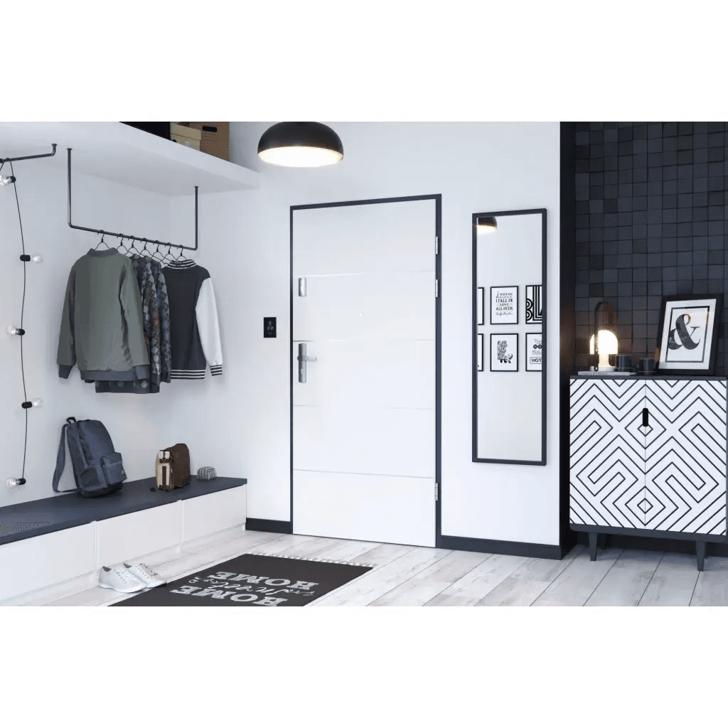 Drzwi Wejściowe KWARC Intarsje 7, PORTA