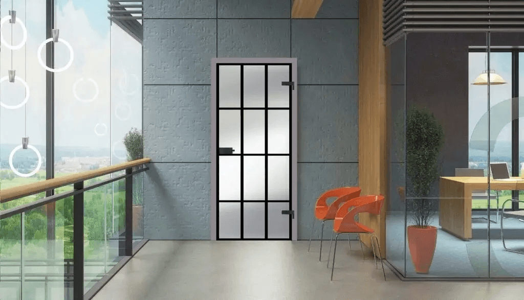 Drzwi Szklane LUMEN LOFT V1, POL-SKONE