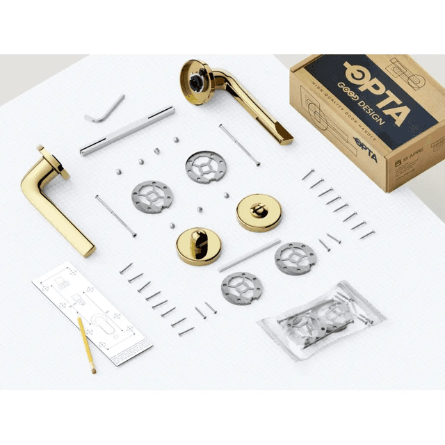 Rozeta okrągła do WC Złota, 5907609715791, Si Apre