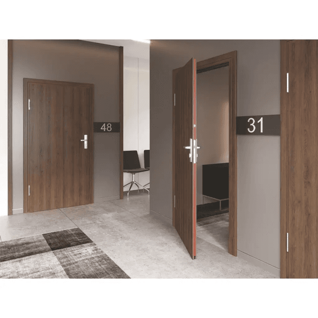 Drzwi Techniczne Przeciwpożarowe El30 model 3, PORTA