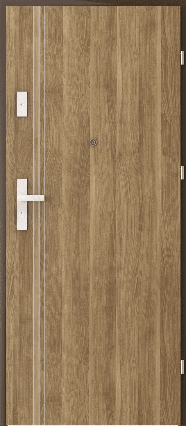 Drzwi Techniczne SILENCE 37 dB + El30 intarsje 3, PORTA