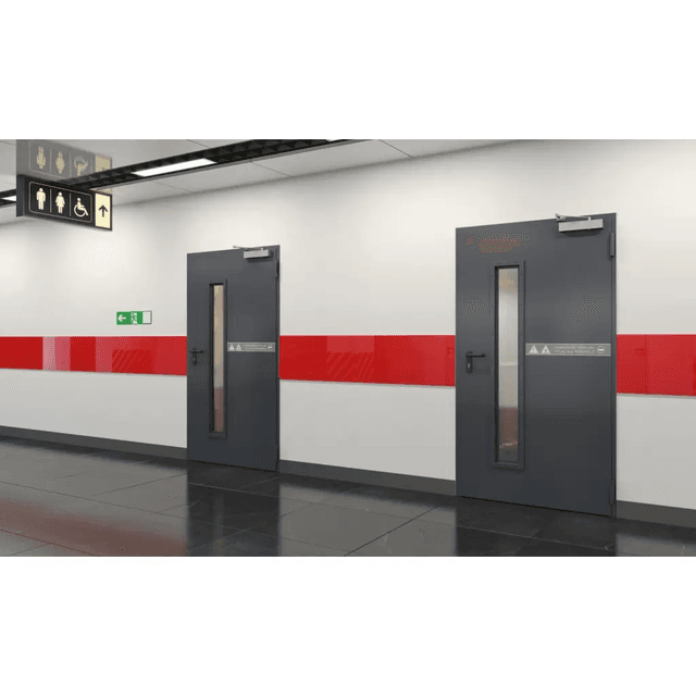 Drzwi Techniczne Steel EI 30 PLUS model 3, PORTA