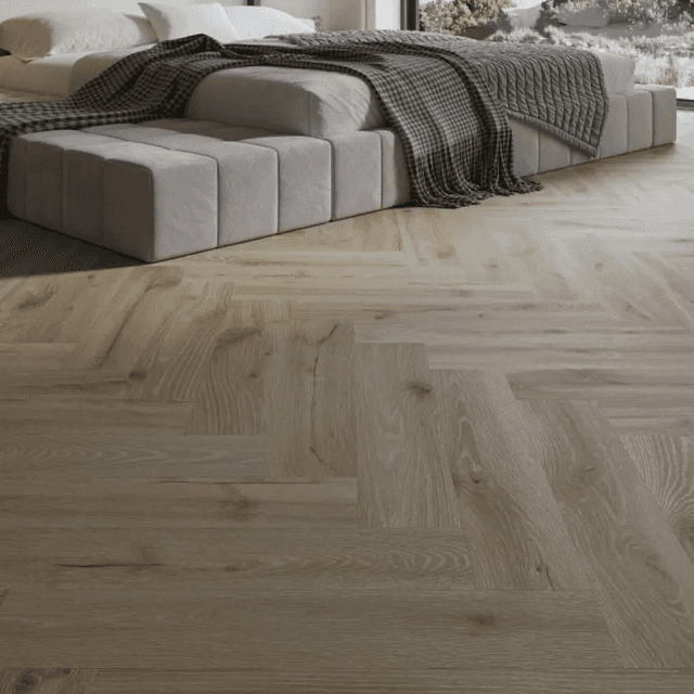 Panele winylowe SPC Jodełka Dąb Pustynny DP5000031 Klasa 34 5 mm, SW4HMX-FHLA1-DP5XXX-EDESF, Barlinek