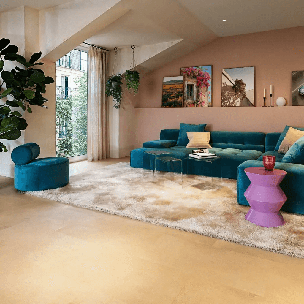 Panele winylowa Concrete Sand CAL DB-4095 Klasa 33 2.5 mm, Lamett ParquetVinyl