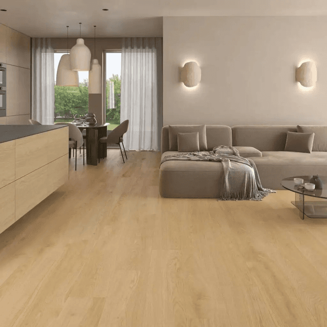 Panele winylowe ze zintegrowanym podkładem SPC Dąb Benjamin Klasa 33 5.2 mm, SW3IHS-TLAD1-DP0XXX-EBENC, Barlinek