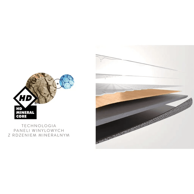 Panele winylowe z podkładem SPC Dąb tradycyjny 41102E Klasa 33 5.3 mm, 5905167866115, 4EVERclic