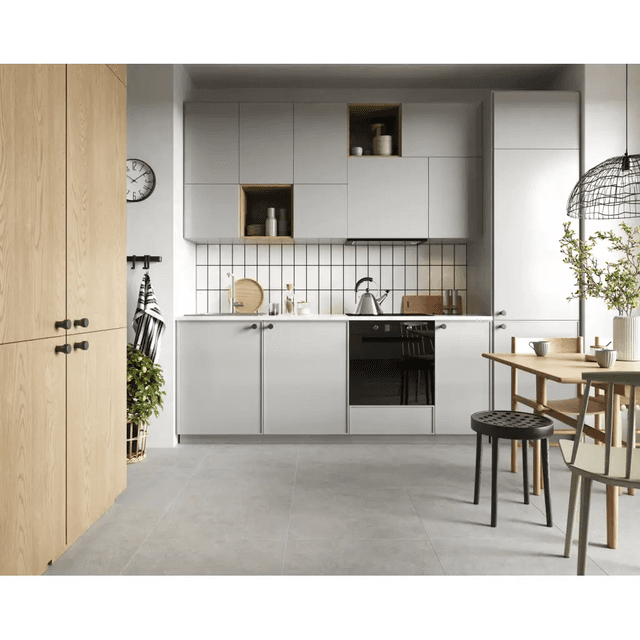 Panele winylowe SPC Concrete Light 60x60 Beton Szary Matowy 6067230 Klasa 33 5 mm, Vilo