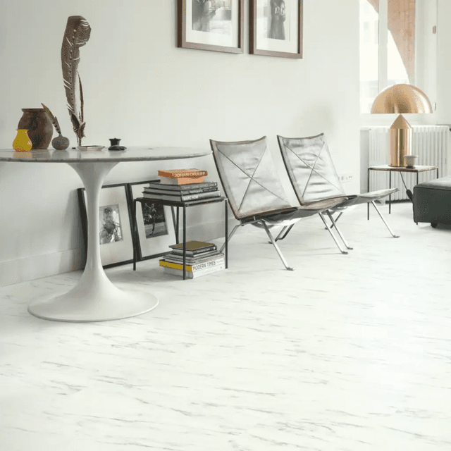 Panele Winylowe SPC LVT Marmur Carrara biel AVSTT40136 Klasa 33 4 mm, Quick-Step Unilin