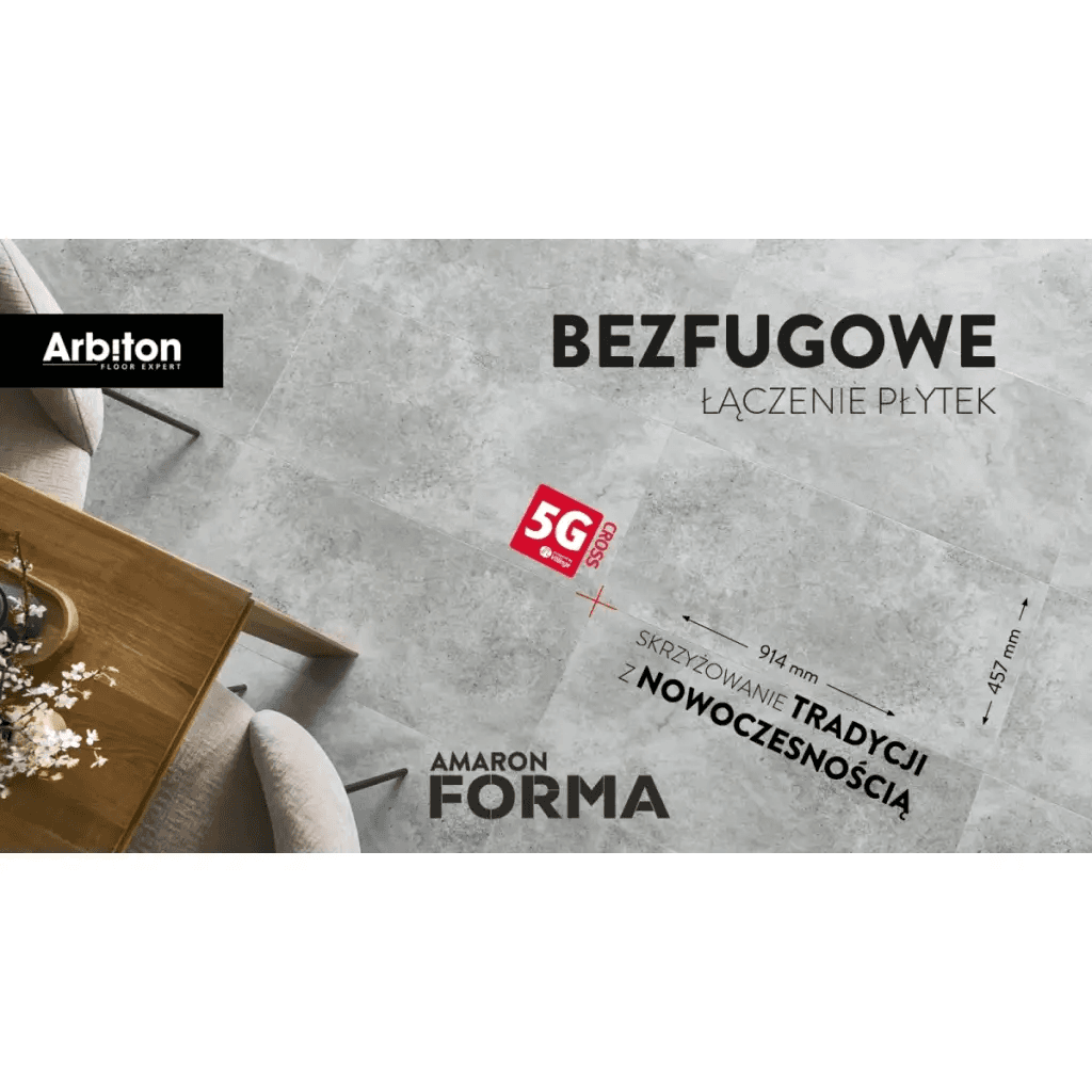 Panele winylowe SPC Amadora Anthracite CAF 259 Klasa 33 5 mm, 5905167876763, Arbiton