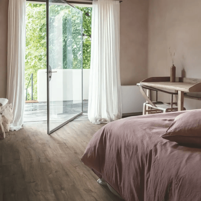 Panele winylowe SPC LVT z podkładem Dąb Czekoladowy Jesienny Klasa 33 6 mm, AVMPU40199, Quick-Step Unilin