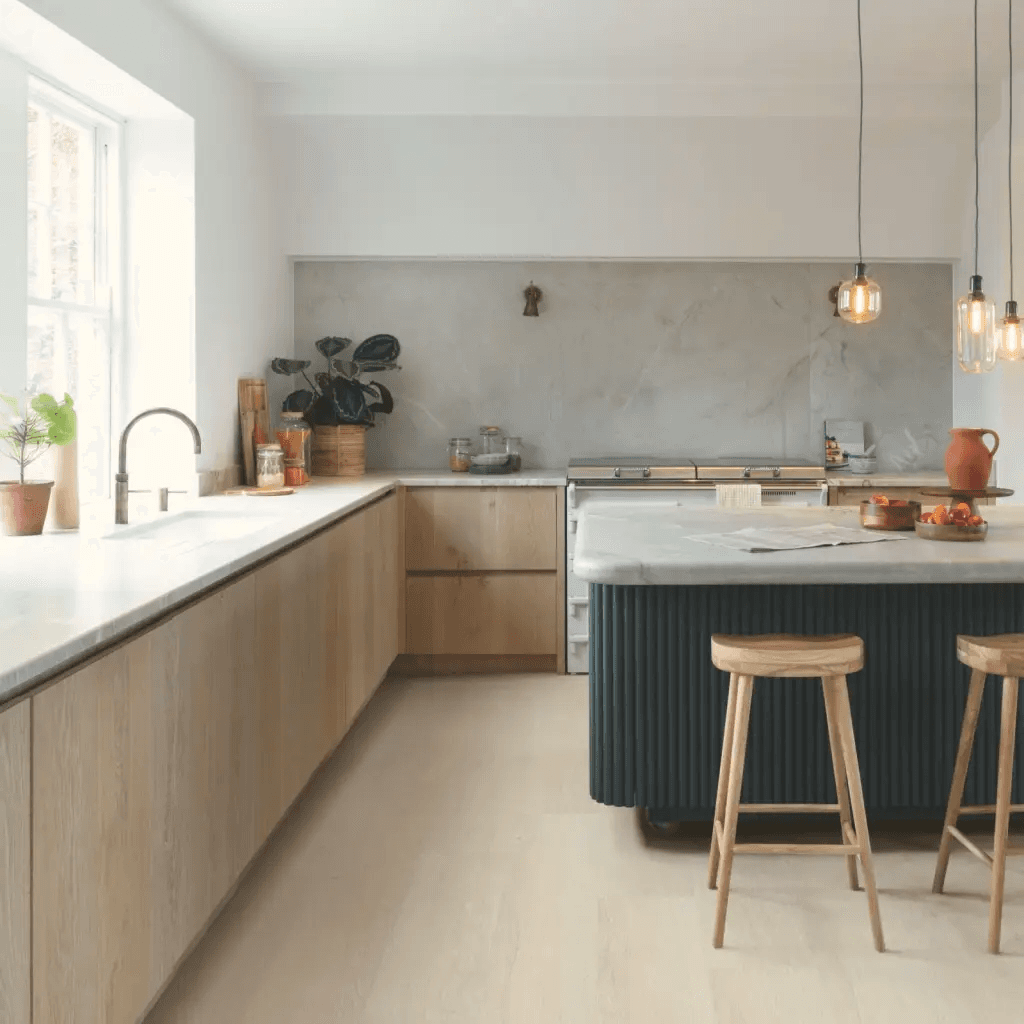Panele winylowe SPC LVT z podkładem Dąb Morska Bryza Jasny Klasa 33 6 mm, AVMPU40079, Quick-Step Unilin