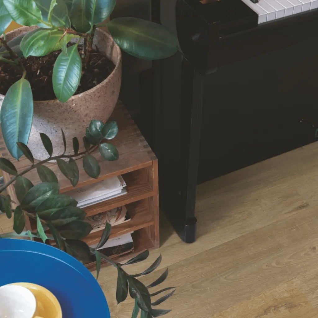 Panele winylowe SPC LVT z podkładem Dąb Bawełniany Naturalny Klasa 33 6 mm, AVMPU40104, Quick-Step Unilin