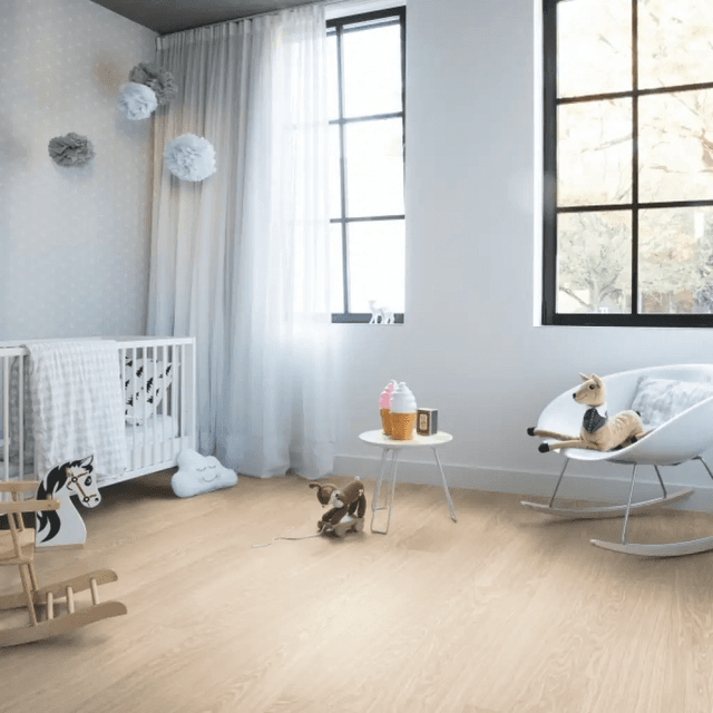 Panele winylowe SPC LVT z podkładem Dąb Rumiany Klasa 33 6 mm, AVMPU40097, Quick-Step Unilin