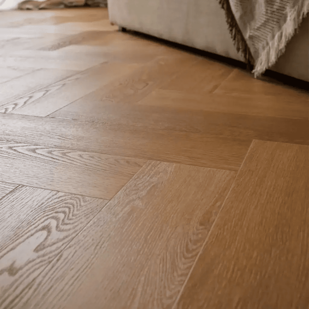 Panele winylowe SPC z podkładem Jodełka Dąb Montana Klasa 33 6 mm, 6067557, VOX