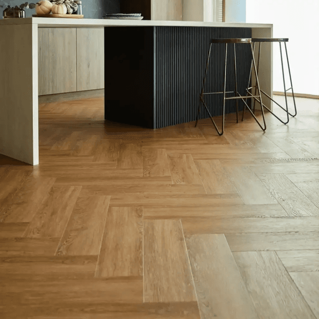 Panele winylowe SPC z podkładem Jodełka Dąb Phoenix Klasa 33 6 mm, 6067554, VOX