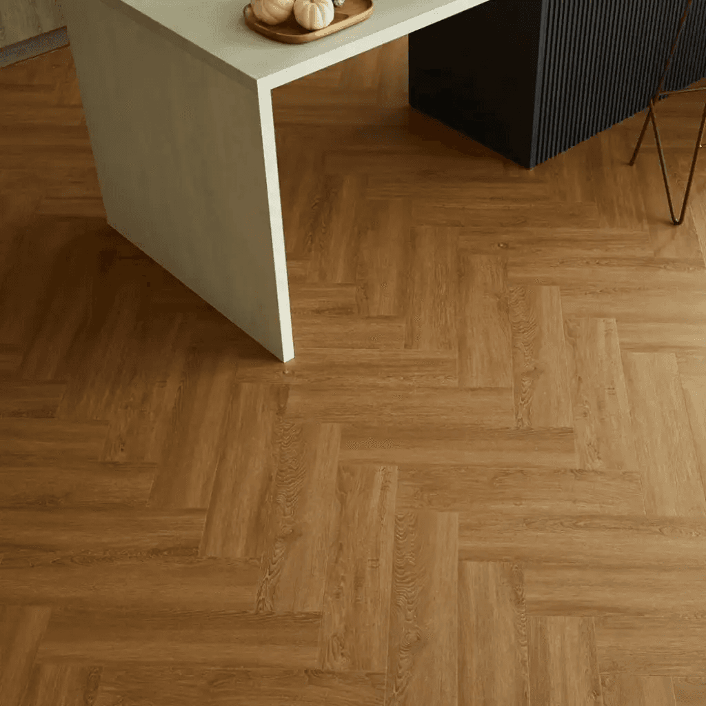 Panele winylowe SPC z podkładem Jodełka Dąb Phoenix Klasa 33 6 mm, 6067554, VOX