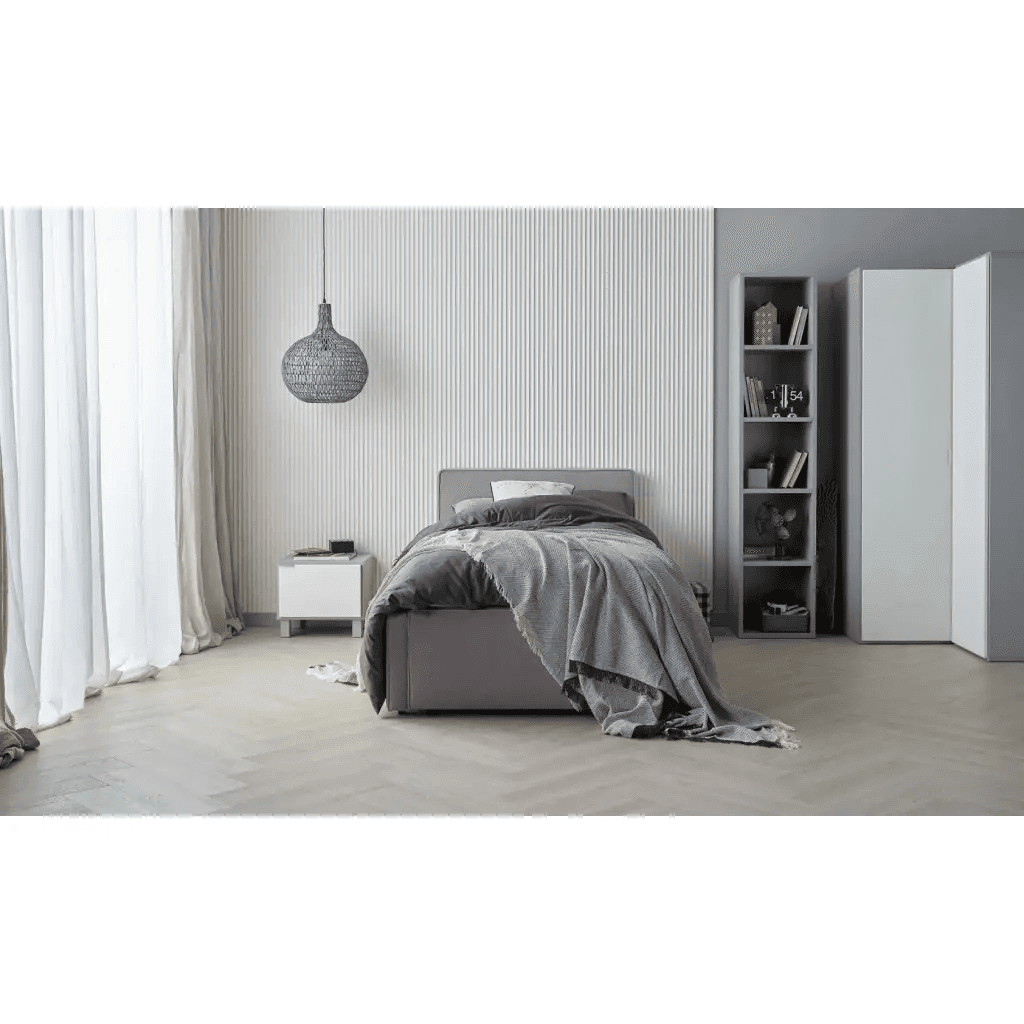 Panele winylowe SPC z podkładem Jodełka Dąb Denver Klasa 33 6 mm, 6067550, VOX