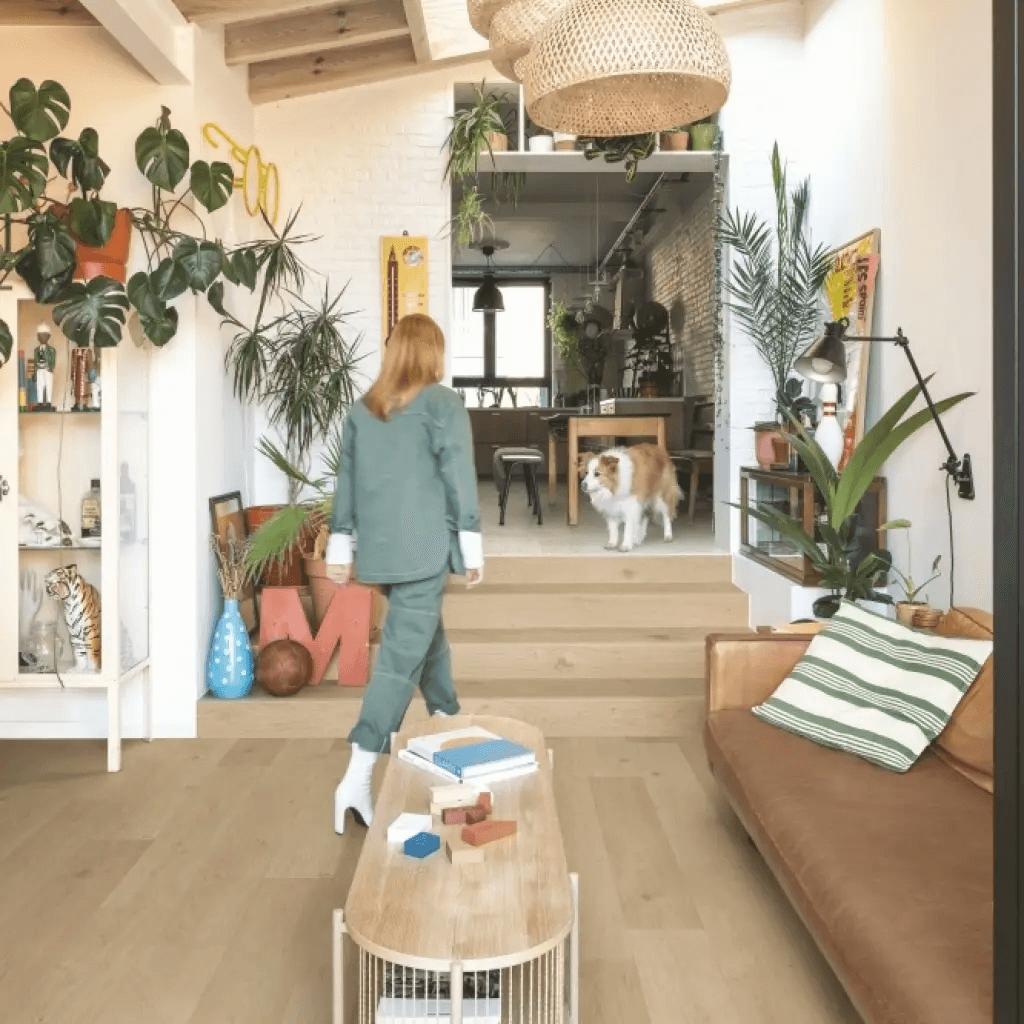 Panele winylowe SPC LVT Dąb Coast Beżowy AVSPU40321 Klasa 33 5 mm, Quick-Step Unilin