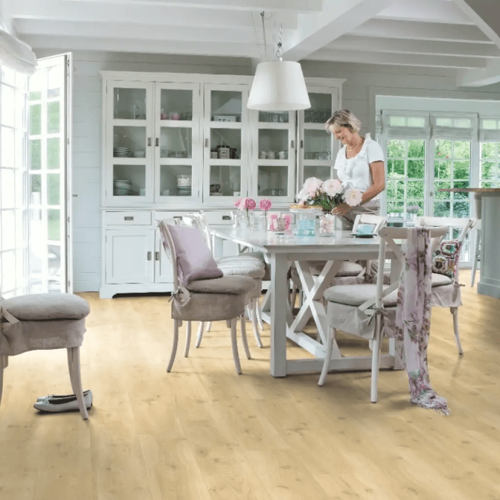 Panele Winylowe SPC LVT Dąb dryfujący beżowy AVSPU40018 Klasa 33 5 mm, Quick-Step Unilin