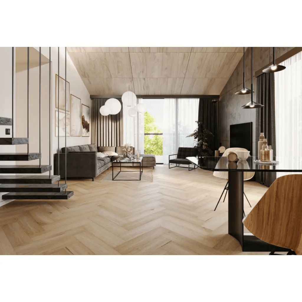 Panele winylowe SPC LVT Jodełka Dąb Yankee CA153 Klasa 33 5 mm, Arbiton