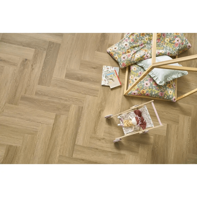 Panele winylowe SPC LVT Jodełka Dąb Burbon CAS 208 5 mm, 5905167857113, Arbiton