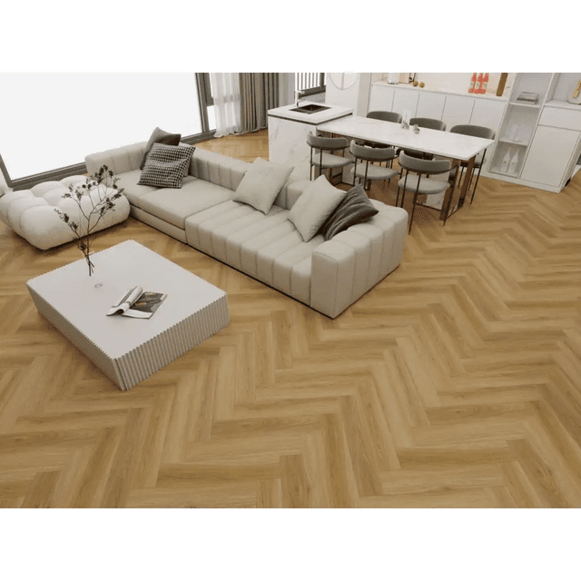 Panele winylowe SPC ze zintegrowanym podkładem Jodełka Chic PAN000375 Klasa 34 7 mm, Metamorphose