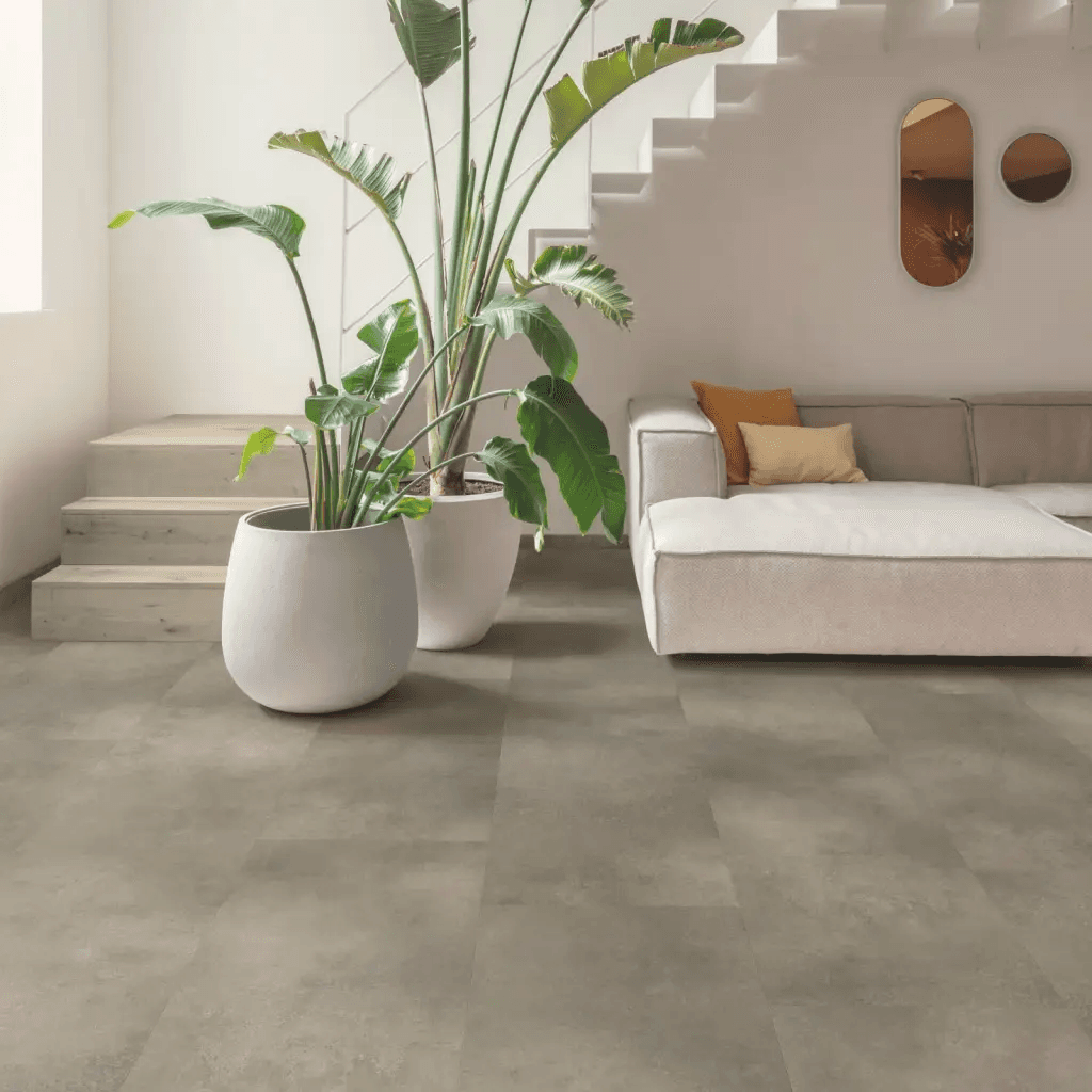 Panele winylowe SPC LVT z podkładem Beton Cloudy Klasa 33 6 mm, AVMTU40273, Quick-Step Unilin