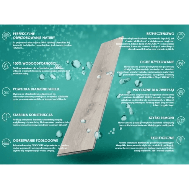 Panele Winylowe Barley Flow 1V5000006 Klasa 33 4.5 mm, Barlinek