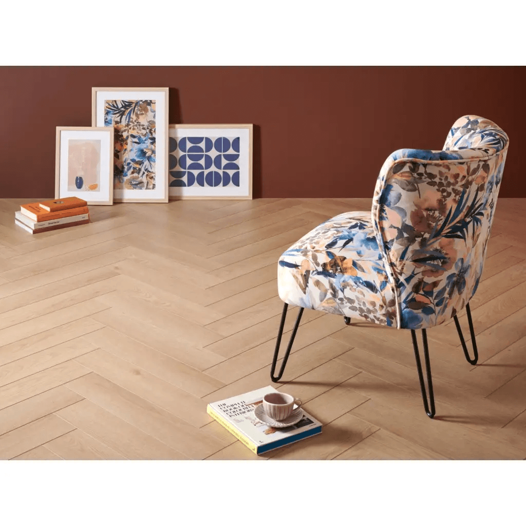 Panele Winylowe SPC LVT Sava Herringbone Sand SAV HB-2253-IB Klasa 33 5 mm, Lamett ParquetVinyl