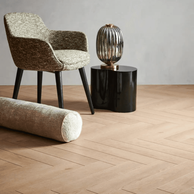 Panele Winylowe SPC LVT Sava Herringbone Sand SAV HB-2253-IB Klasa 33 5 mm, Lamett ParquetVinyl