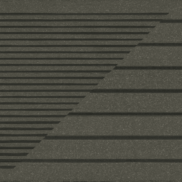 Deska tarasowa dwustronna BERGDECK B150 szczotkowana Czarny 2,4m 25 mm, BD1002, Bergdeck